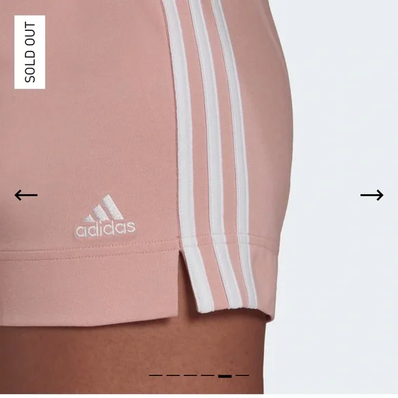 🐼 Adidas | Essentials Slim 3-Stripes Shorts - Picture 15 of 17